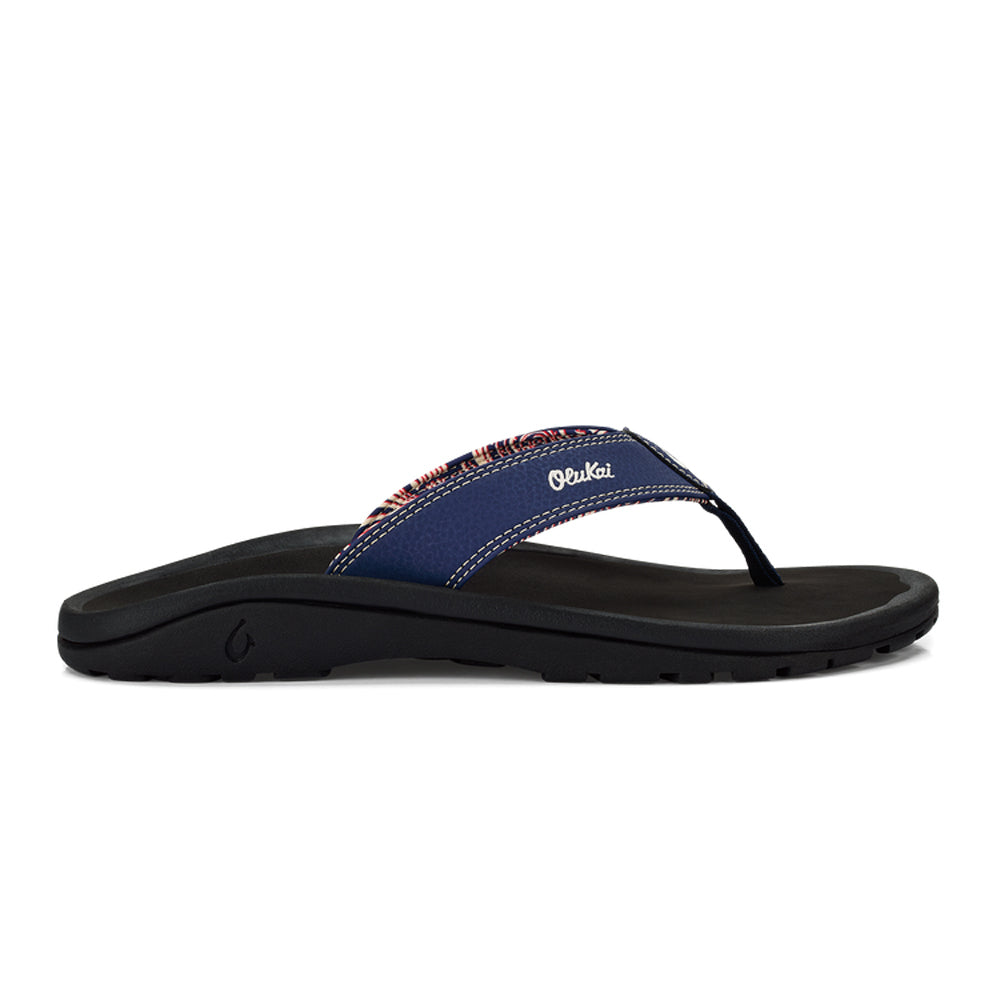 Olukai Ohana Mens Sandal 54OX-Navy-Onyx 11