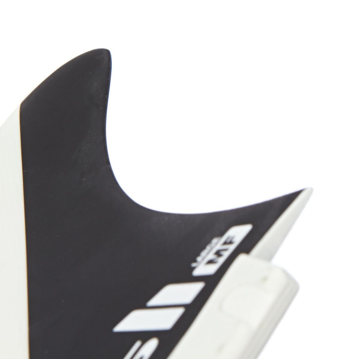 FCS 2 MF PC Tri-Fin Set Black-White L
