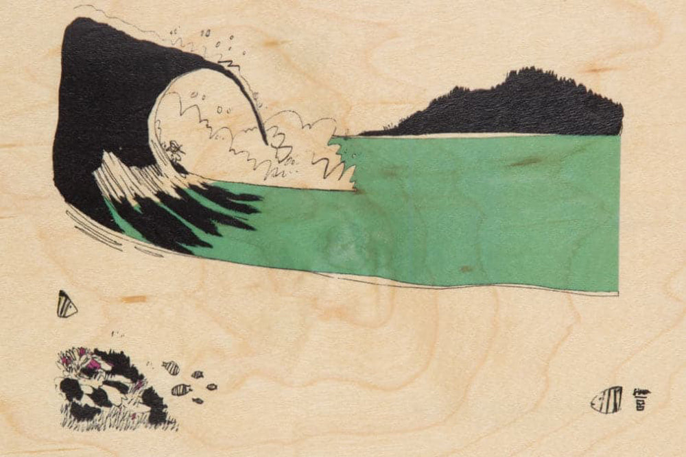 Woodhi Wood Postcard