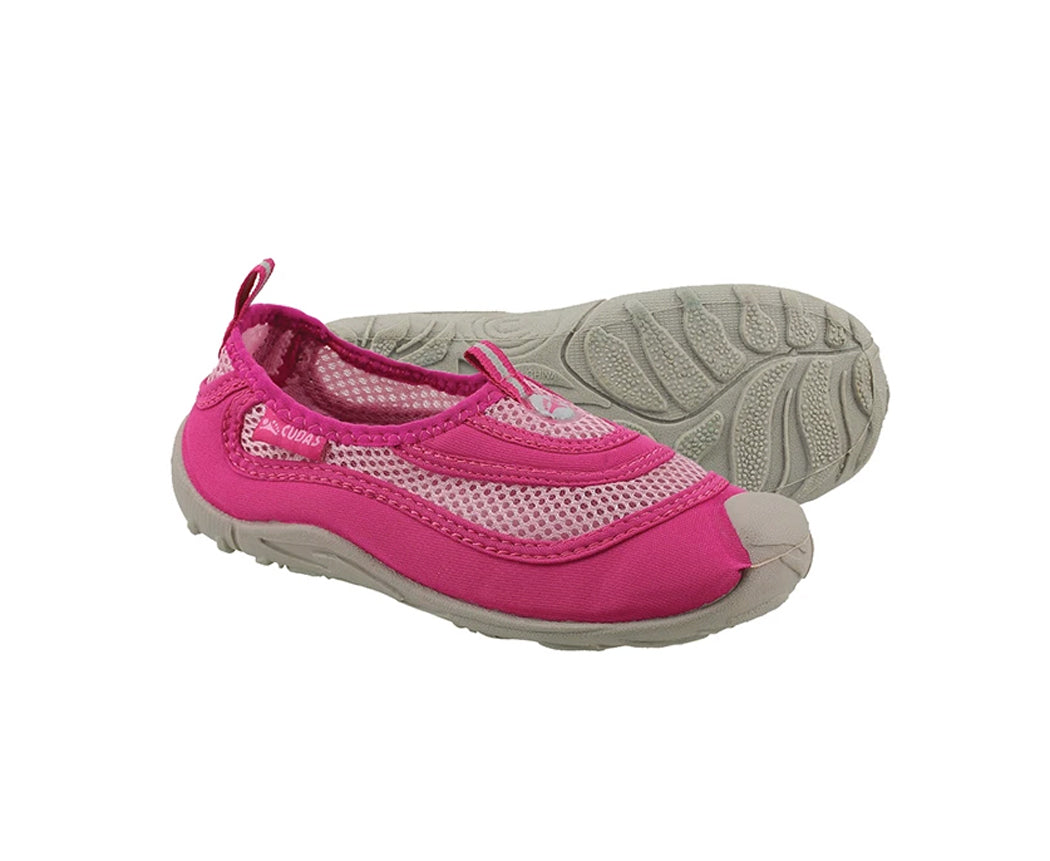 Cudas Flatwater Little Girls Water Shoe Pink 13