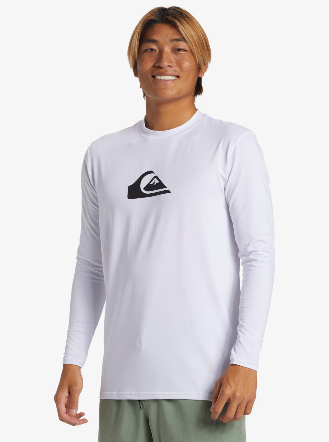 Quiksilver Everyday LS Surf Tee WHW L