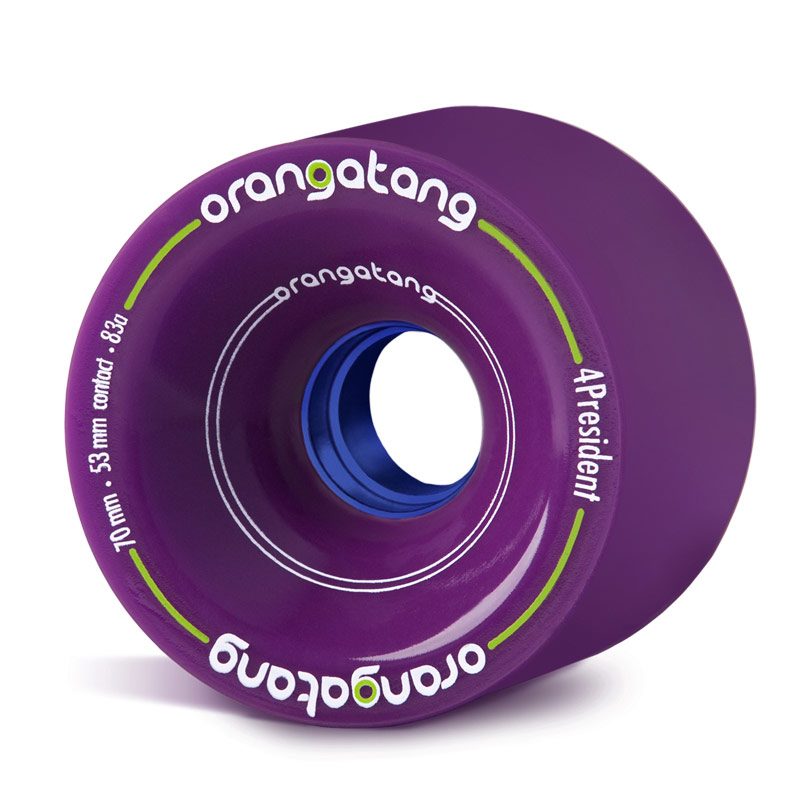 Orangatang 4 President Purple 70mm 83a