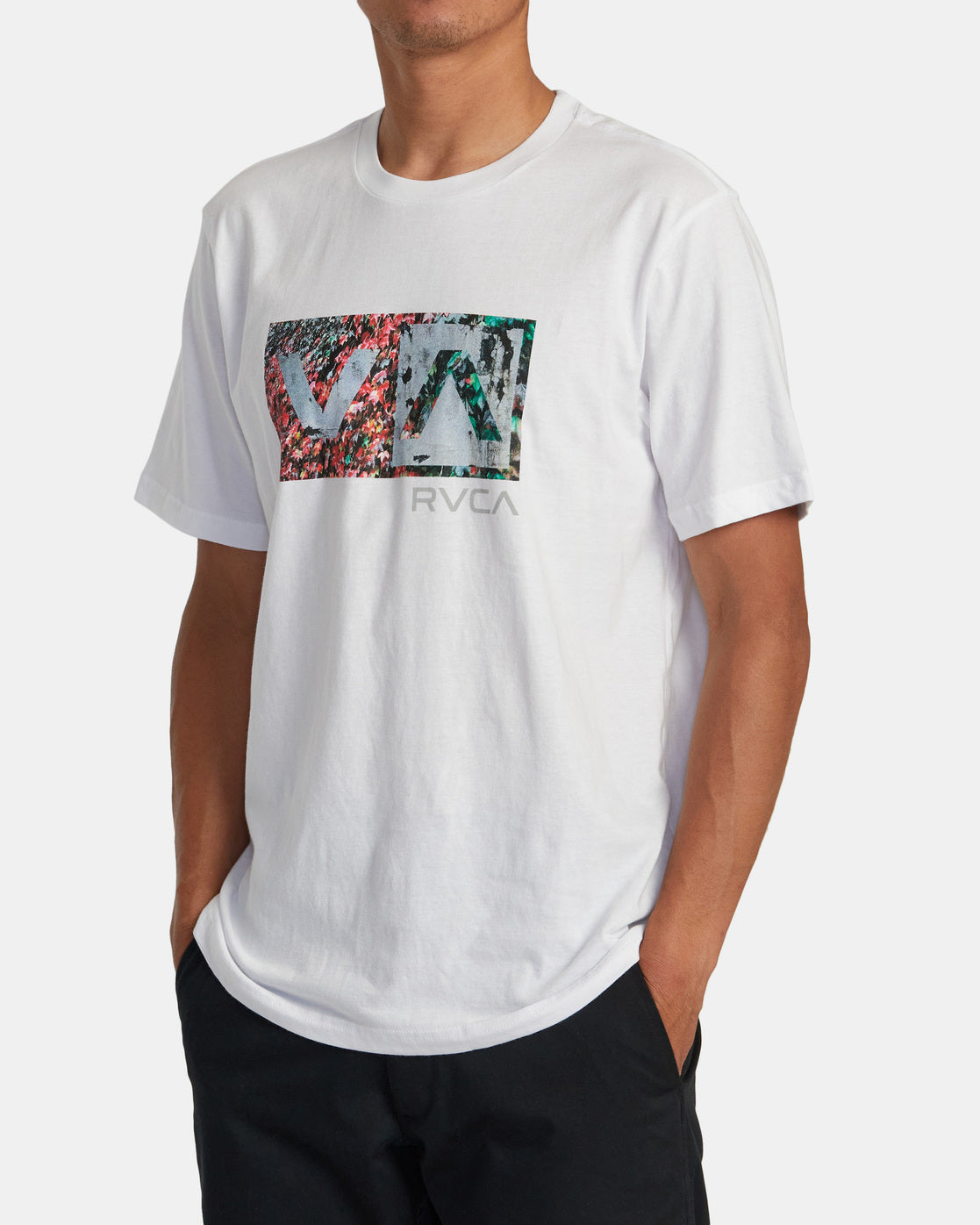 RVCA Balance Box Tee WHT L