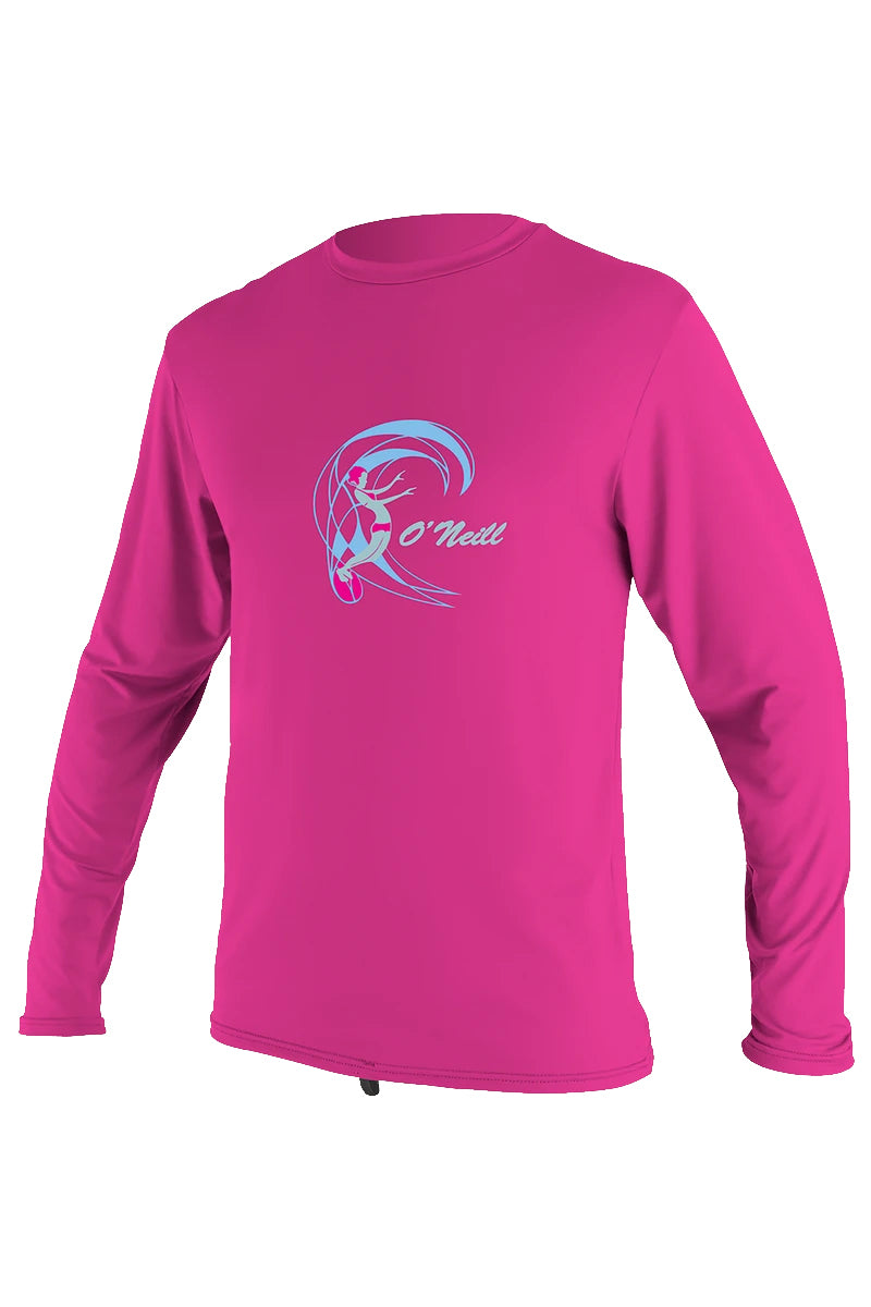 O'Neill Toddler O'Zone LS Sun Shirt Berry 2