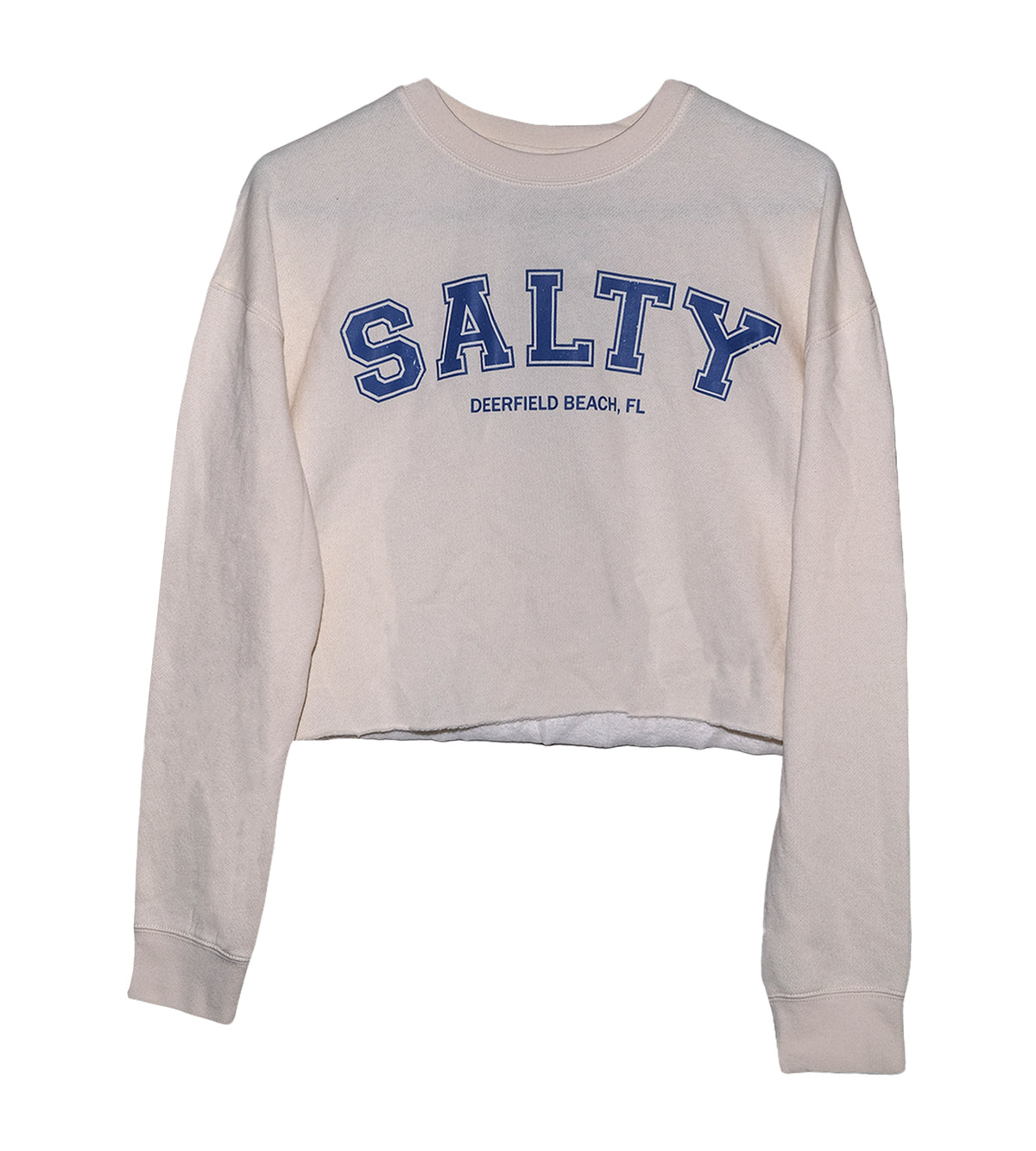 Island Water Sports Salty Crop Sweatshirt