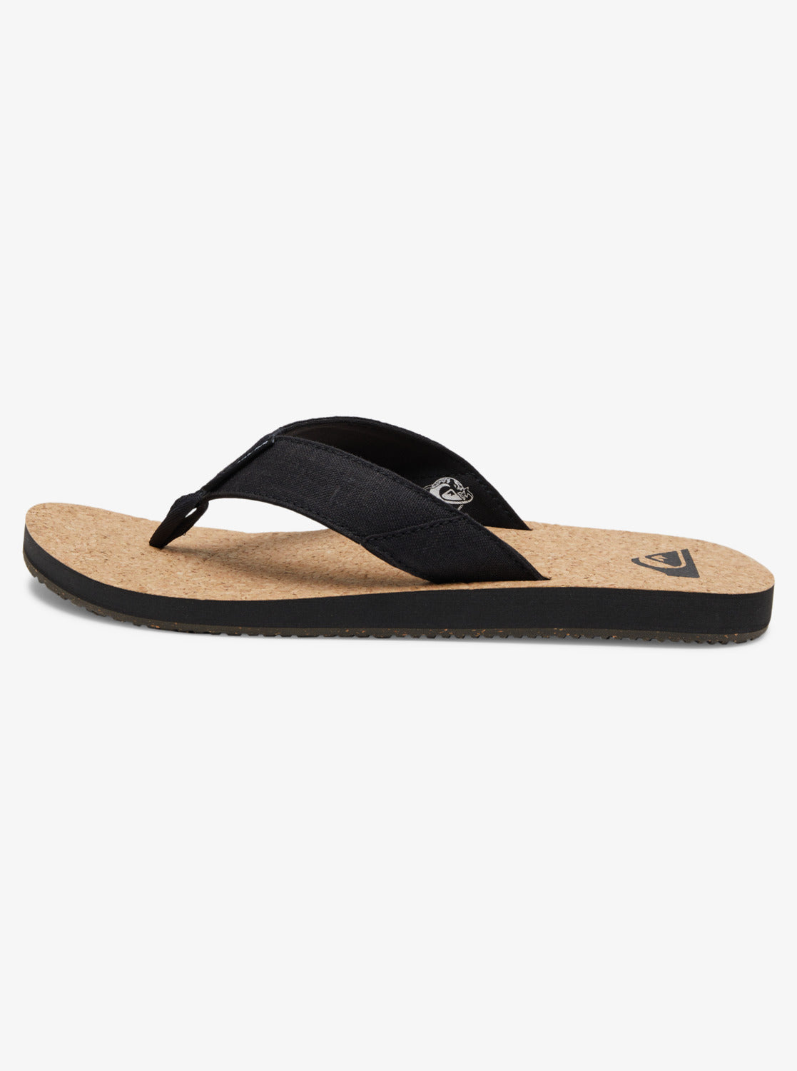 Quiksilver Molokai Abyss Natural Mens Sandal XKCC-Black-Brown-Brown 12