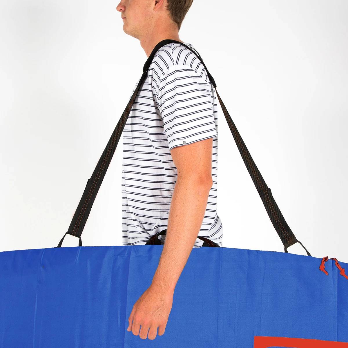 FCS Classic All Purpose Boardbag Steel Blue-White 6ft0in