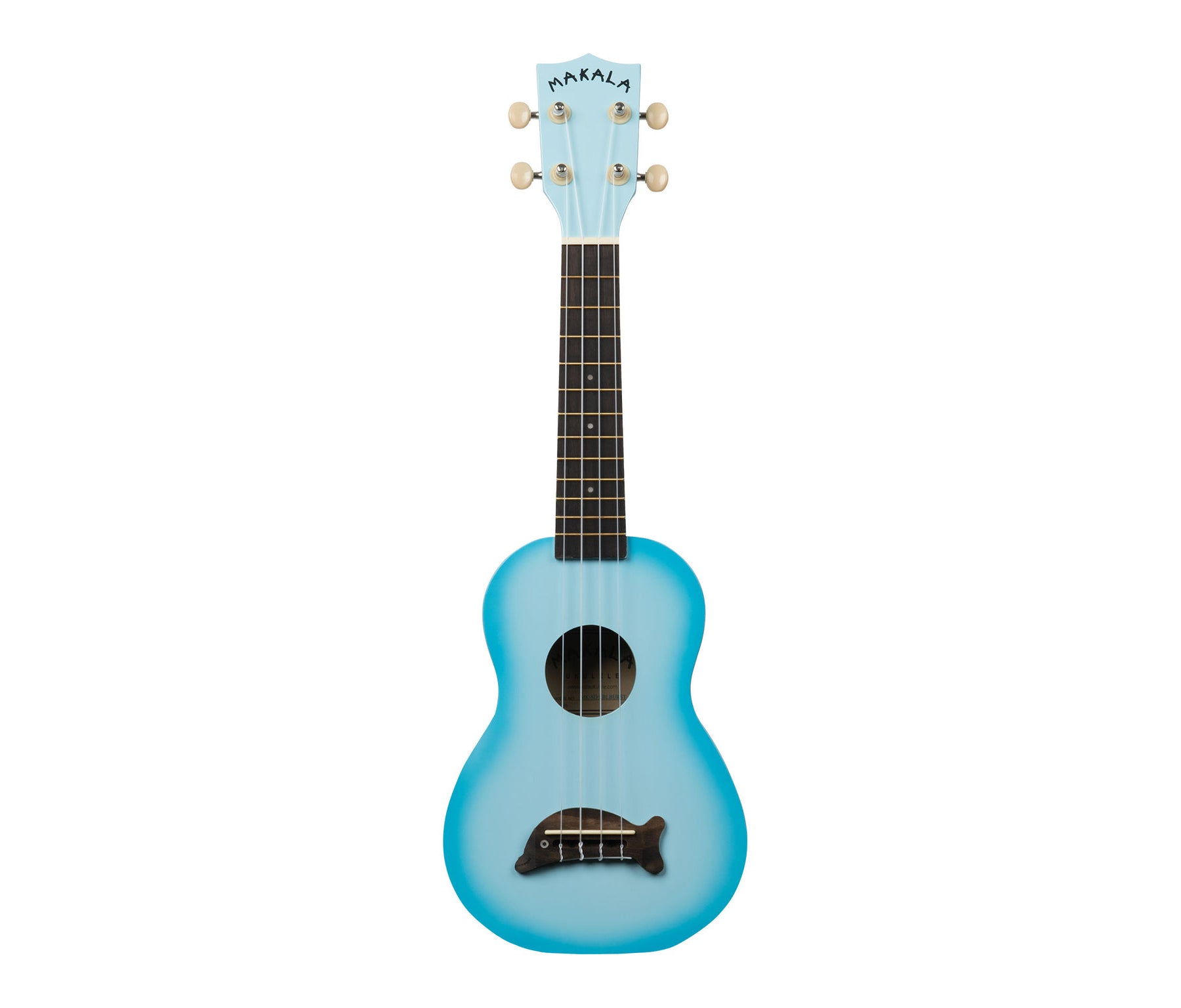 Kala Soprano Ukulele Dolphin LtBlueBurst