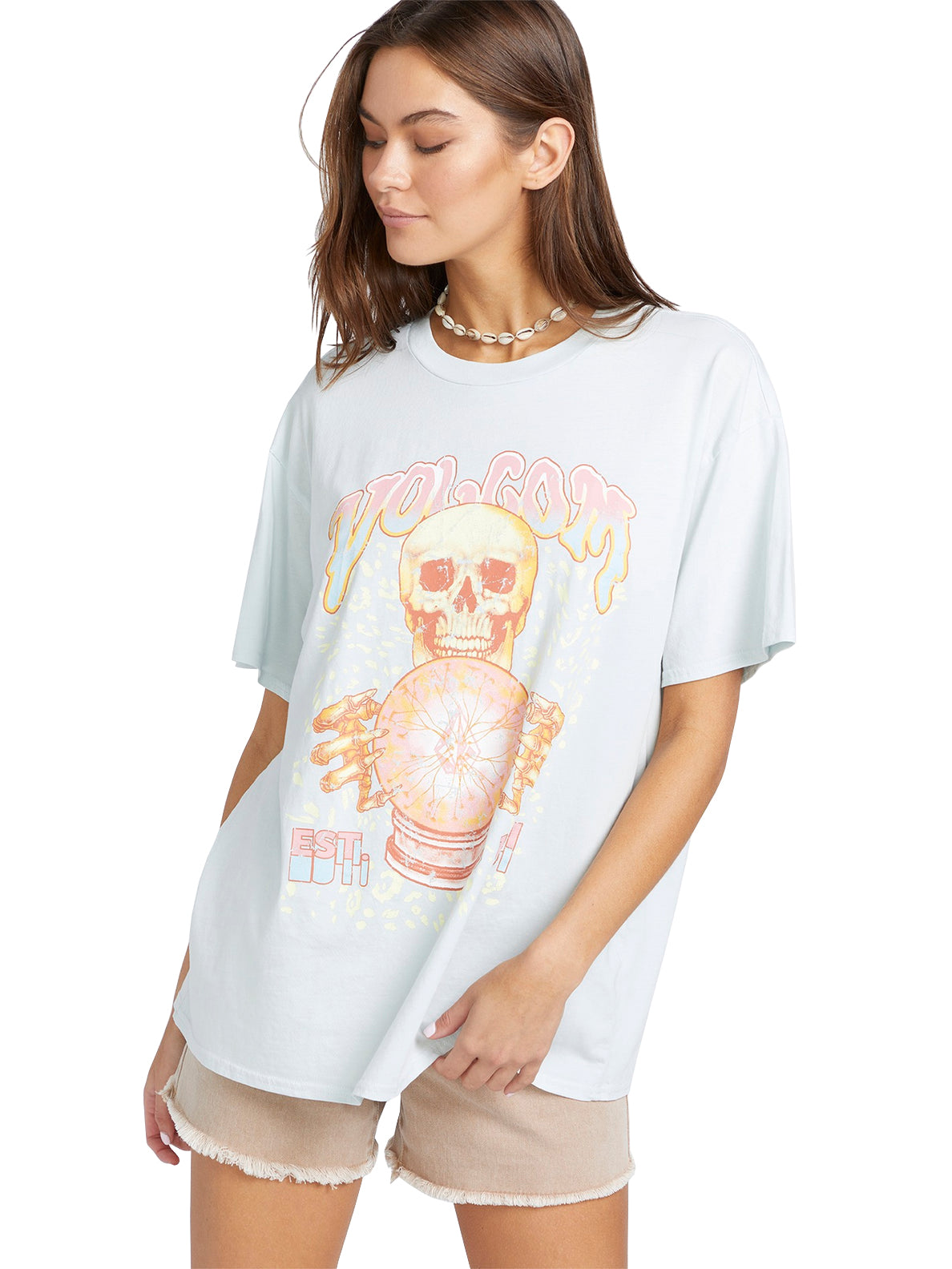 Volcom Stones Throw SS Tee CHL-CHLORINE XS/S
