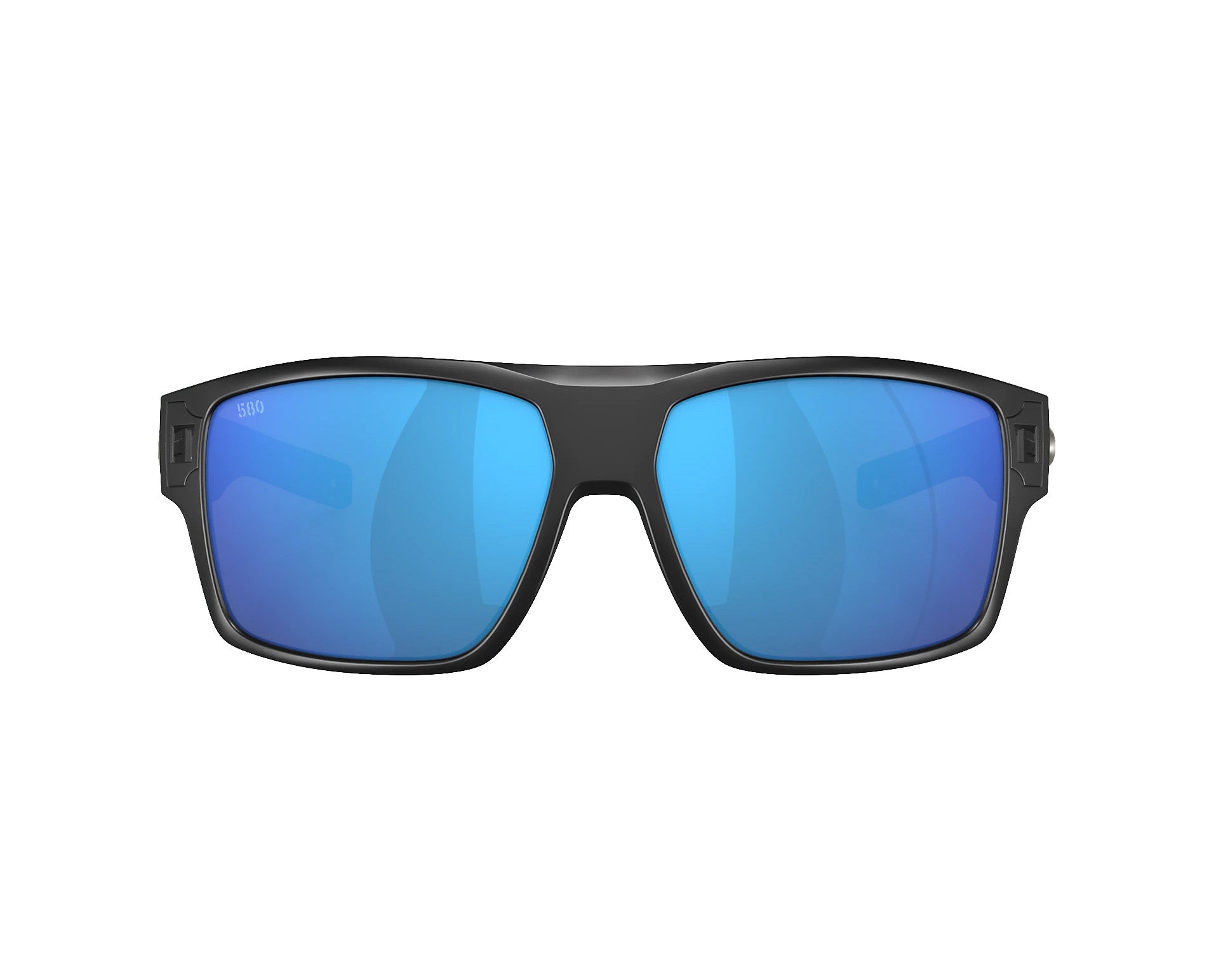 Costa Del Mar Diego Polarized Sunglasses  MatteBlack BlueMirror 580G