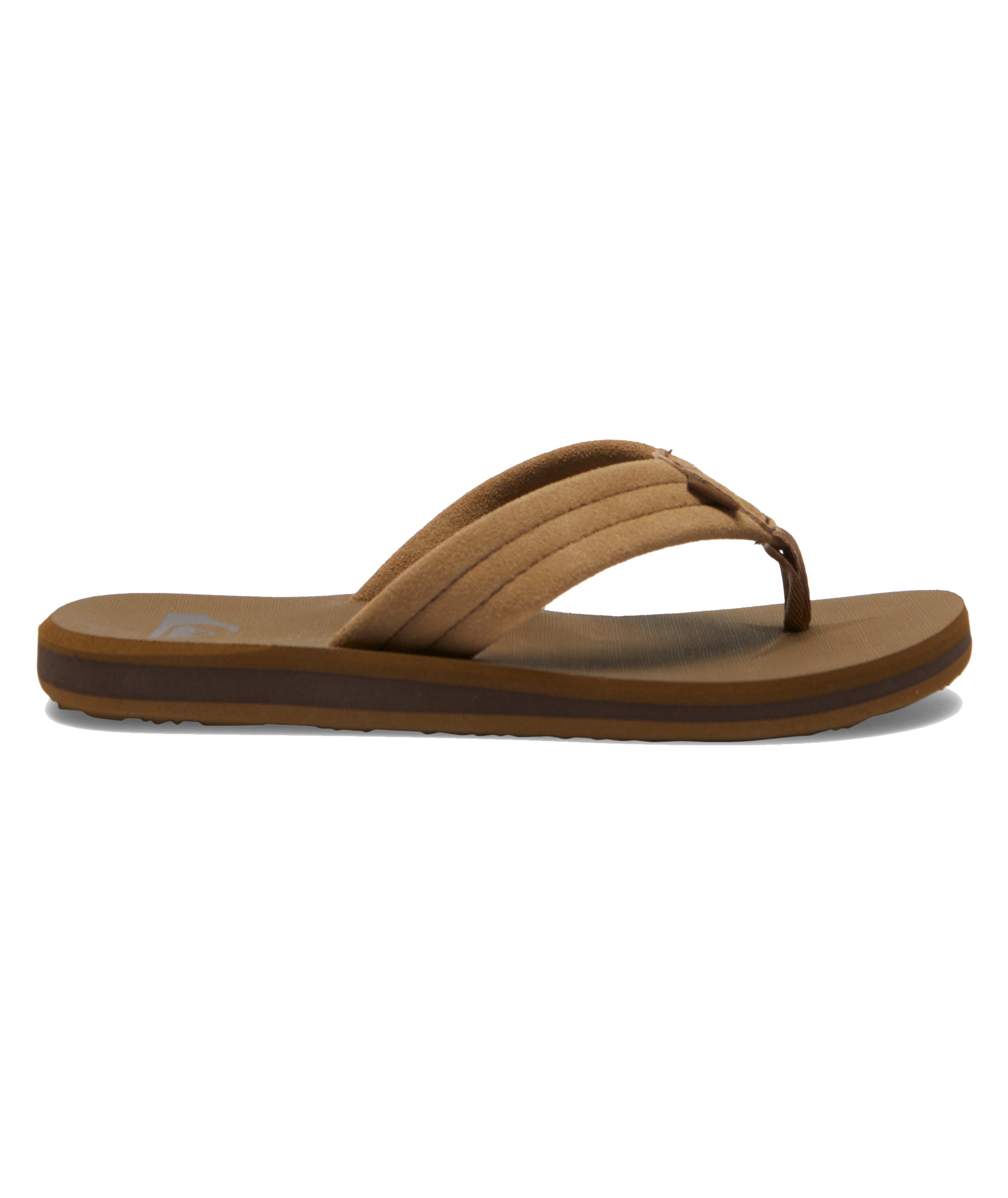 Quiksilver Carver Suede Core Youth Boys Sandal CSJ1-Tan1 10 C