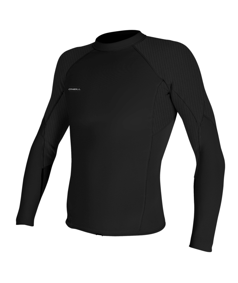O Neill Hyperfreak 1.5mm LS Wetsuit Jacket A00-Black-Black MT