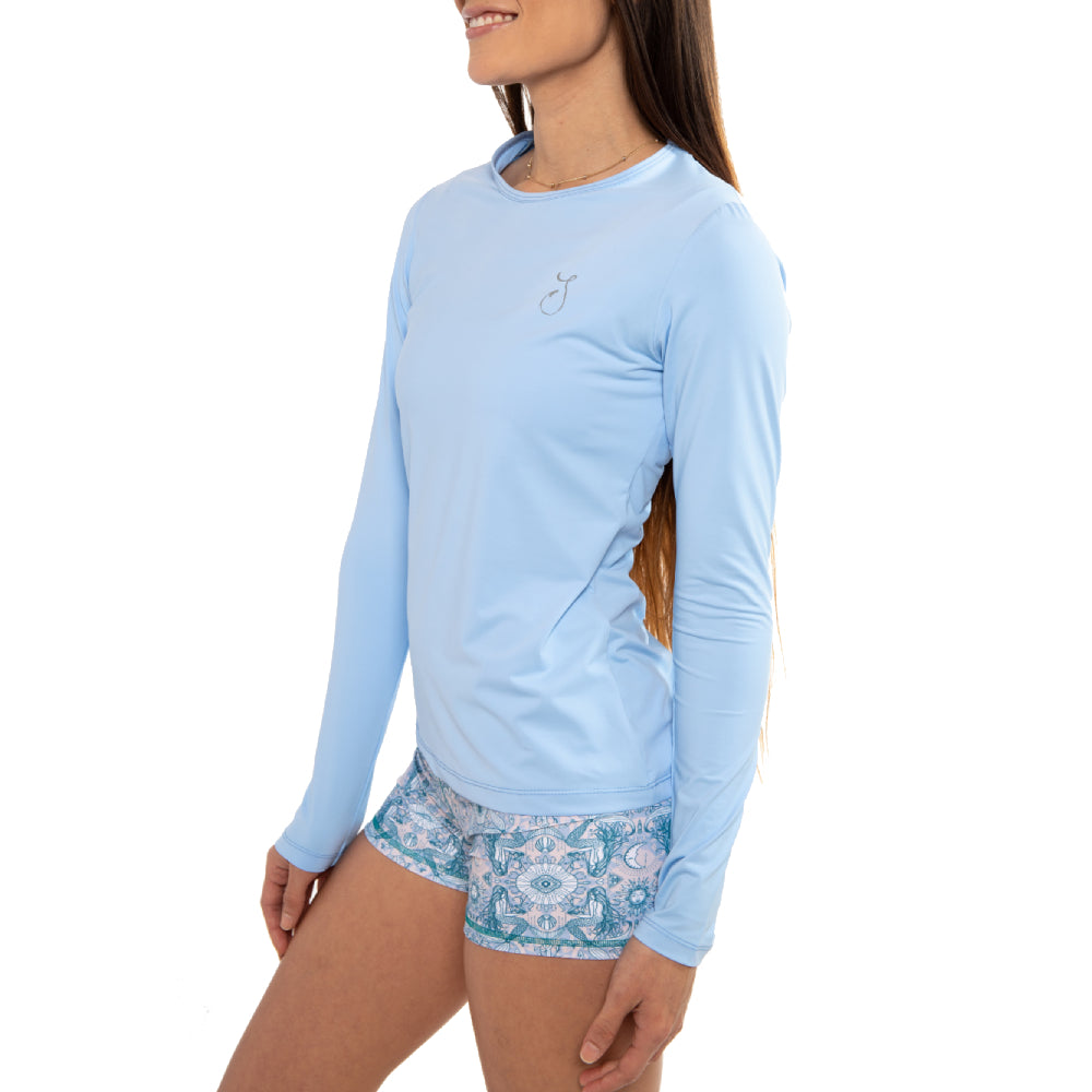 Reel Skipper Classic Performance Top Aqua L