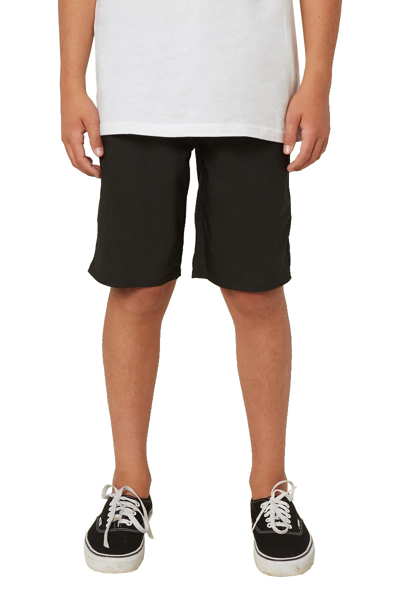 O'Neill Boys Stockton Hybrid Shorts BLK 25