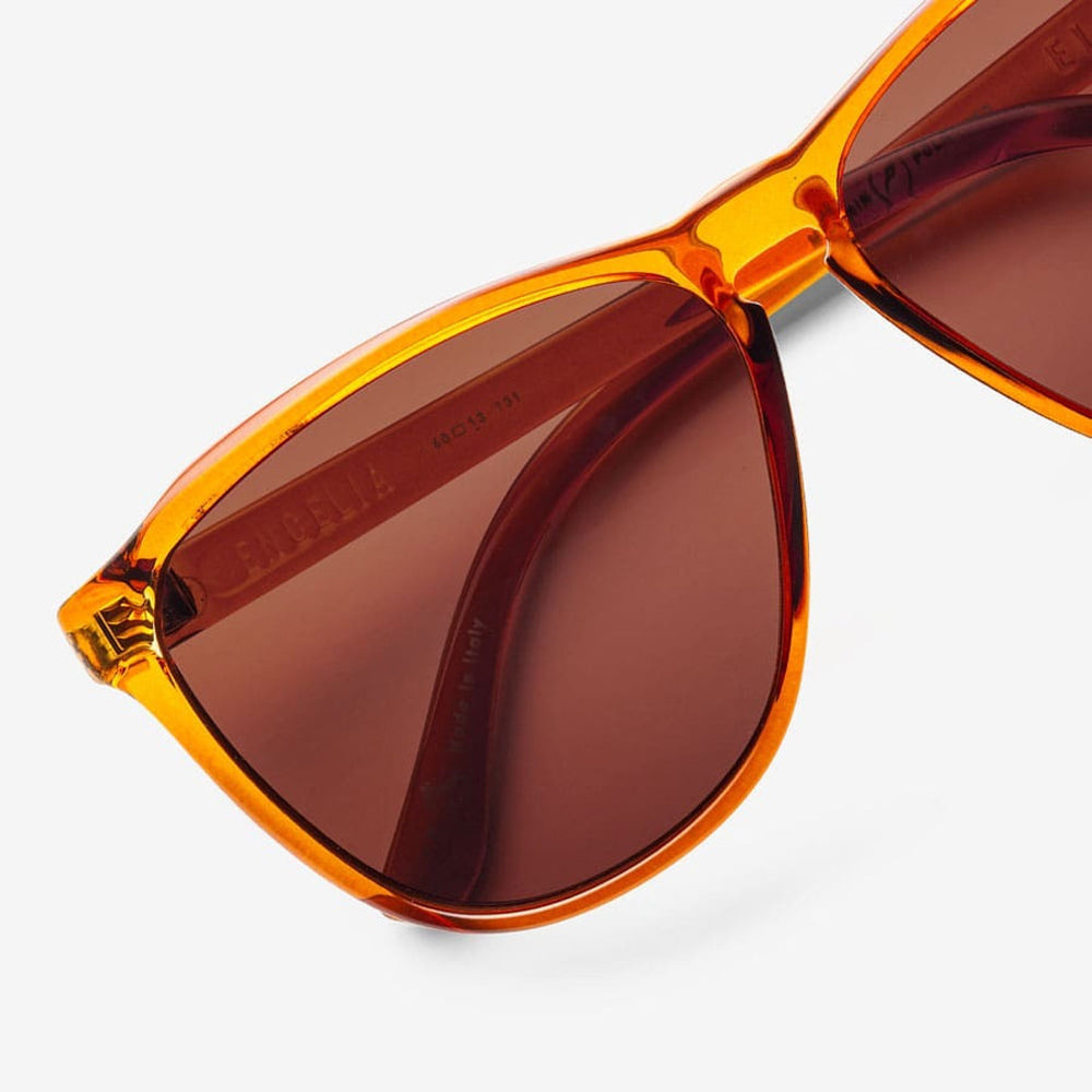 Electric Encelia Polarized Sunglasses Sunset Rose Oversized
