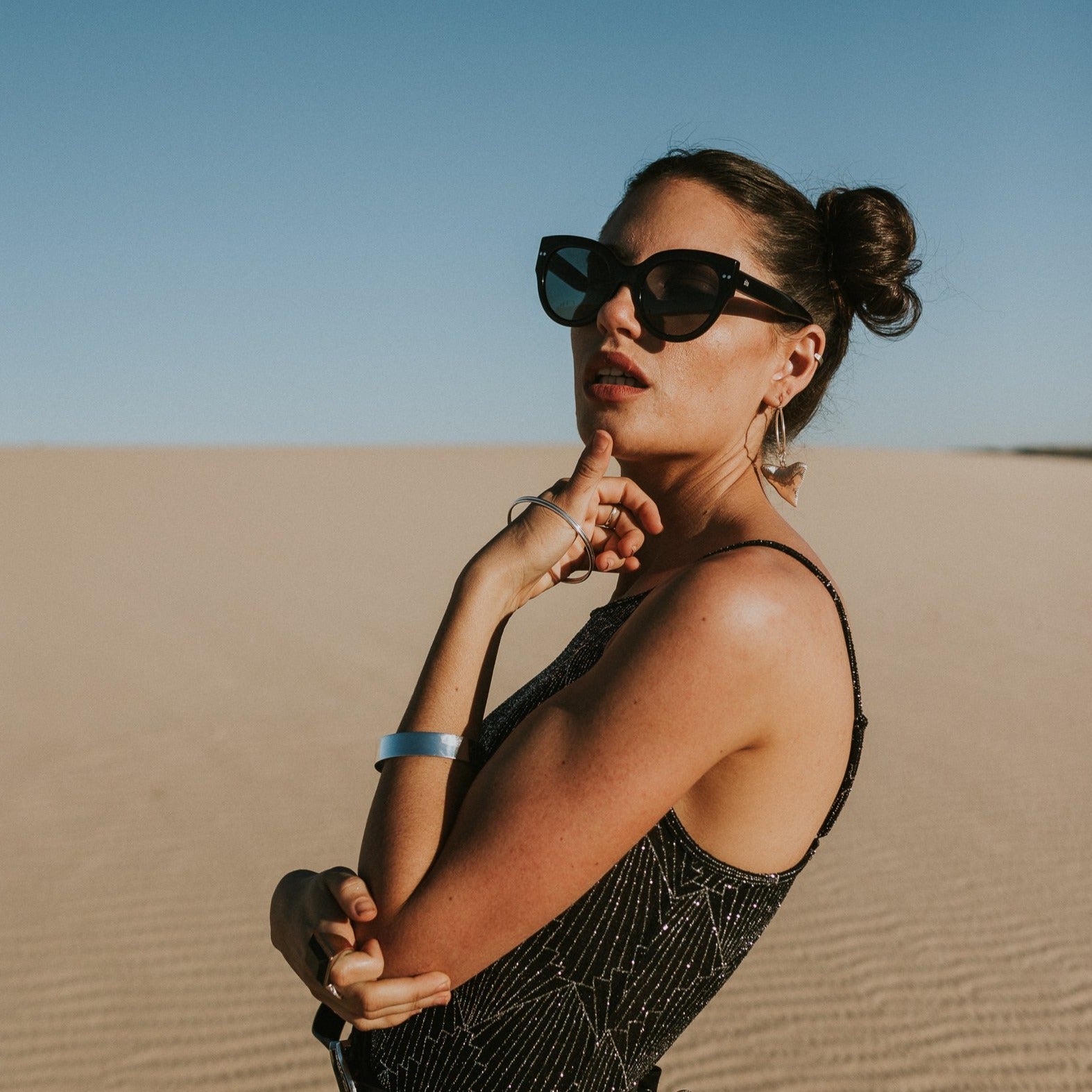 Sito Good Life Polarized Sunglasses Black IronGrey