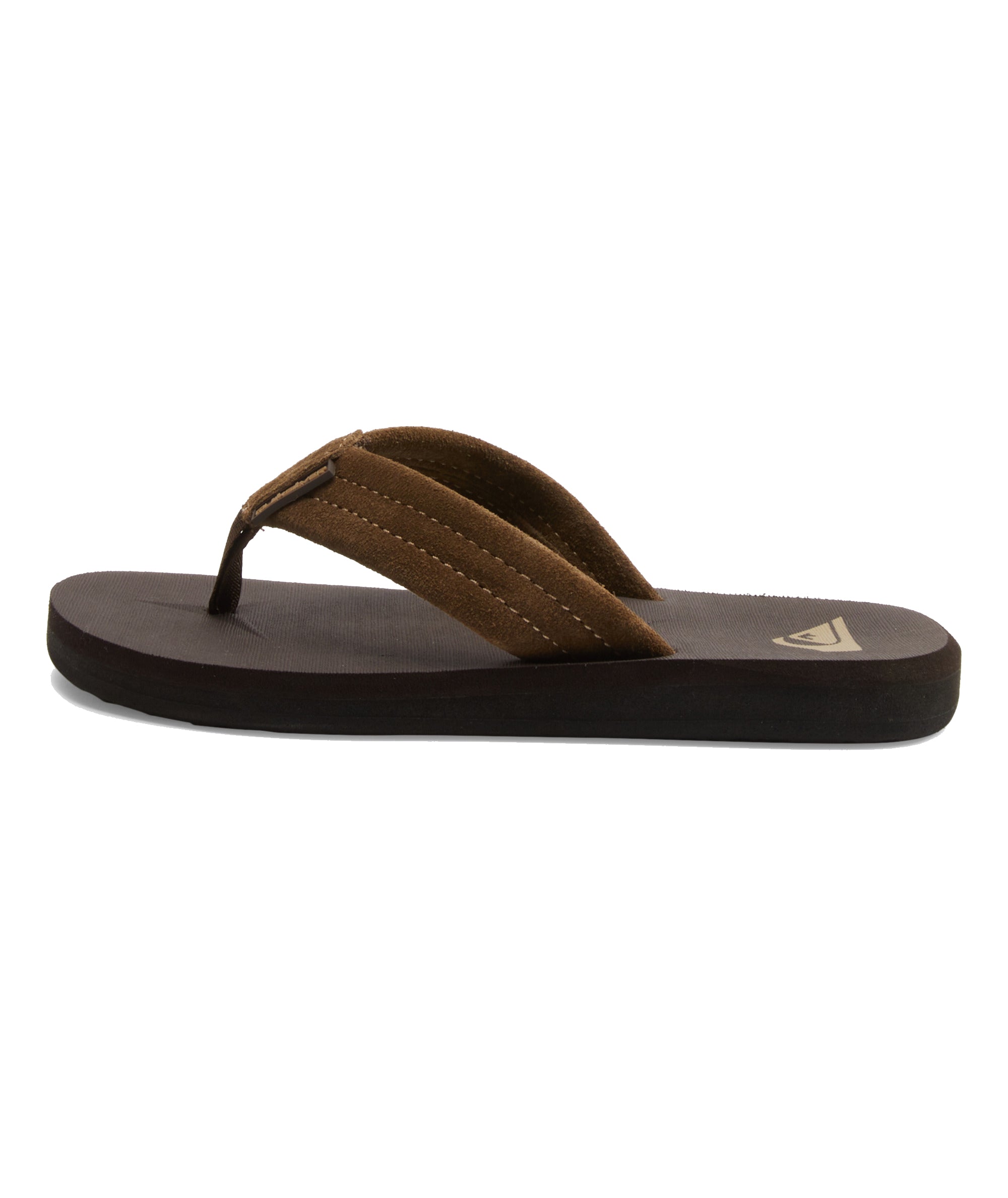 Quiksilver Carver Suede Core Youth Boys Sandal CVJ1-Brown1 1 Y
