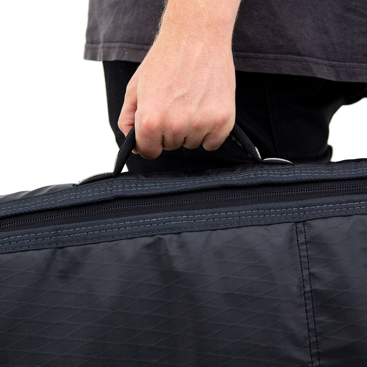FCS Travel 1 Longboard Boardbag Black-Grey 9ft2in