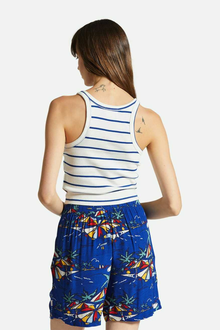 Brixton Organic Rib High Neck Tank OWSTW L