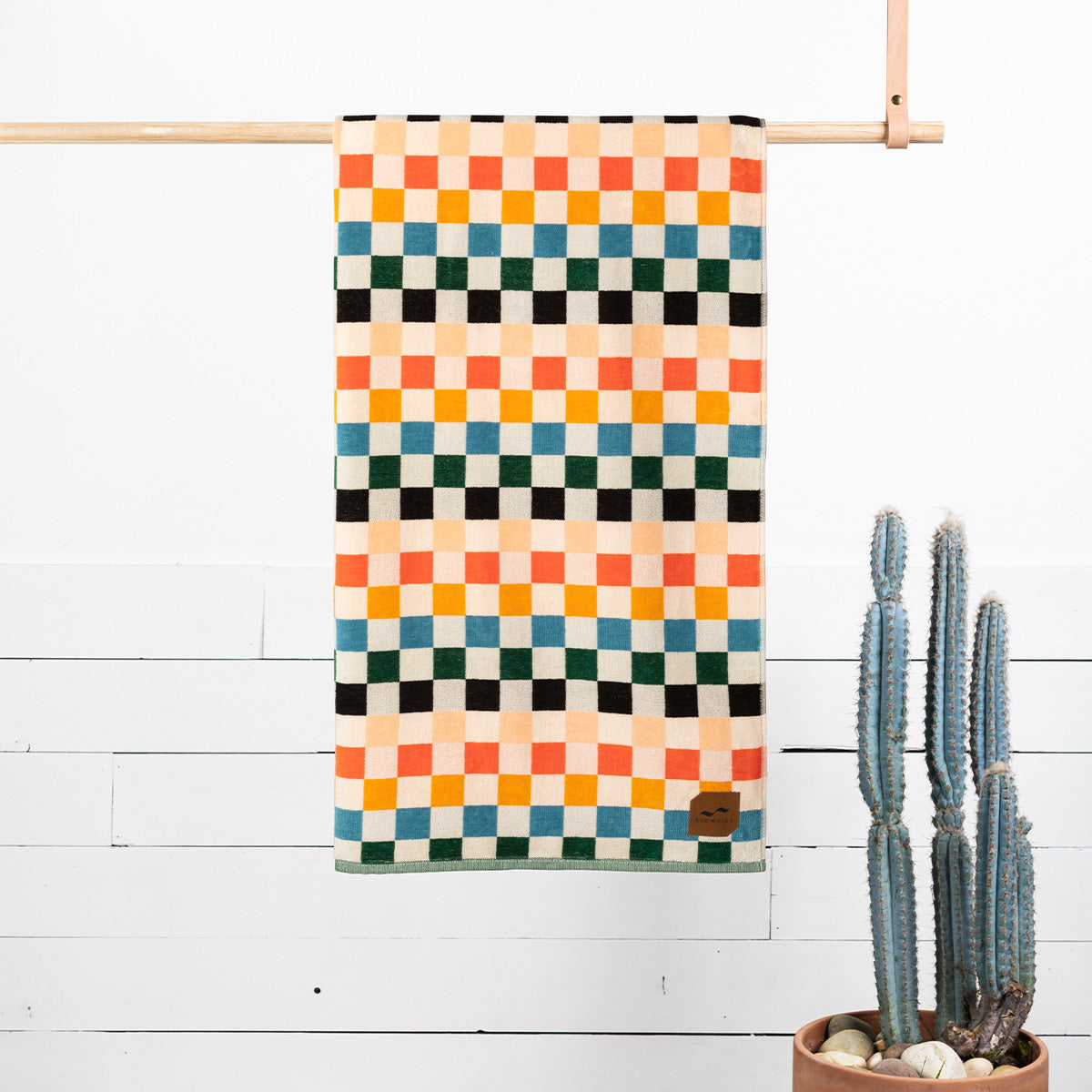 SlowTide Woven Towel Sundown Multi 40x70