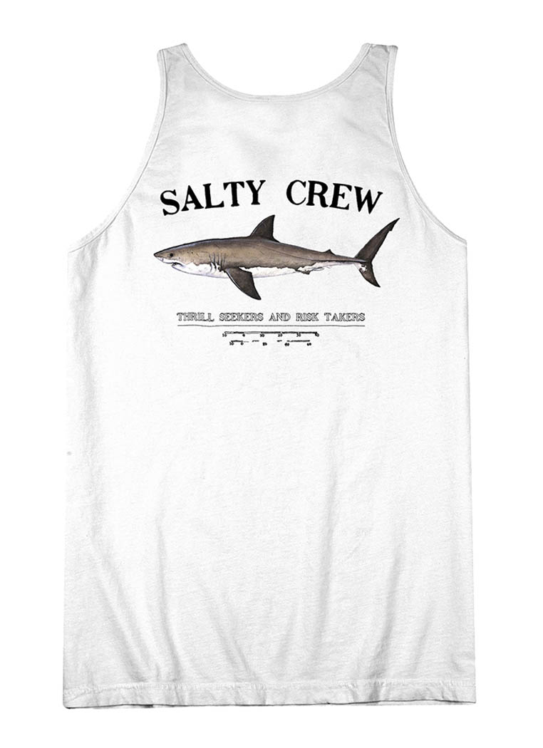 Salty Crew Bruce Tank White XXXL