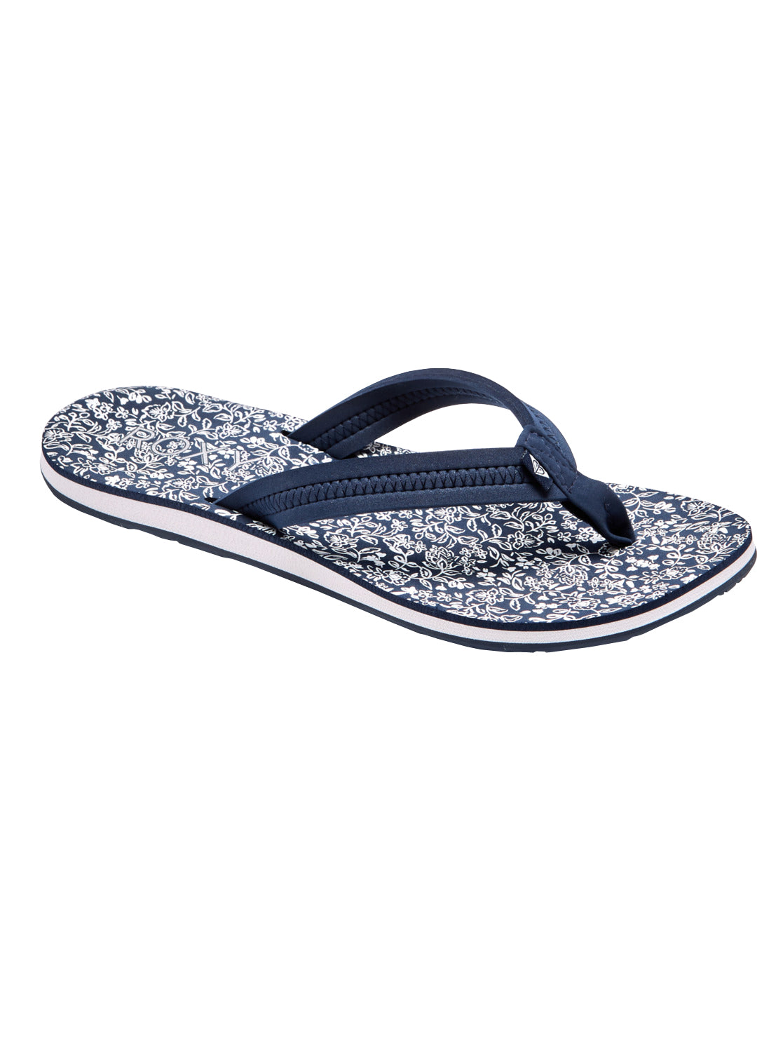 Roxy Vista Loreto Womens Sandal HW0-Heather Navy-White 5
