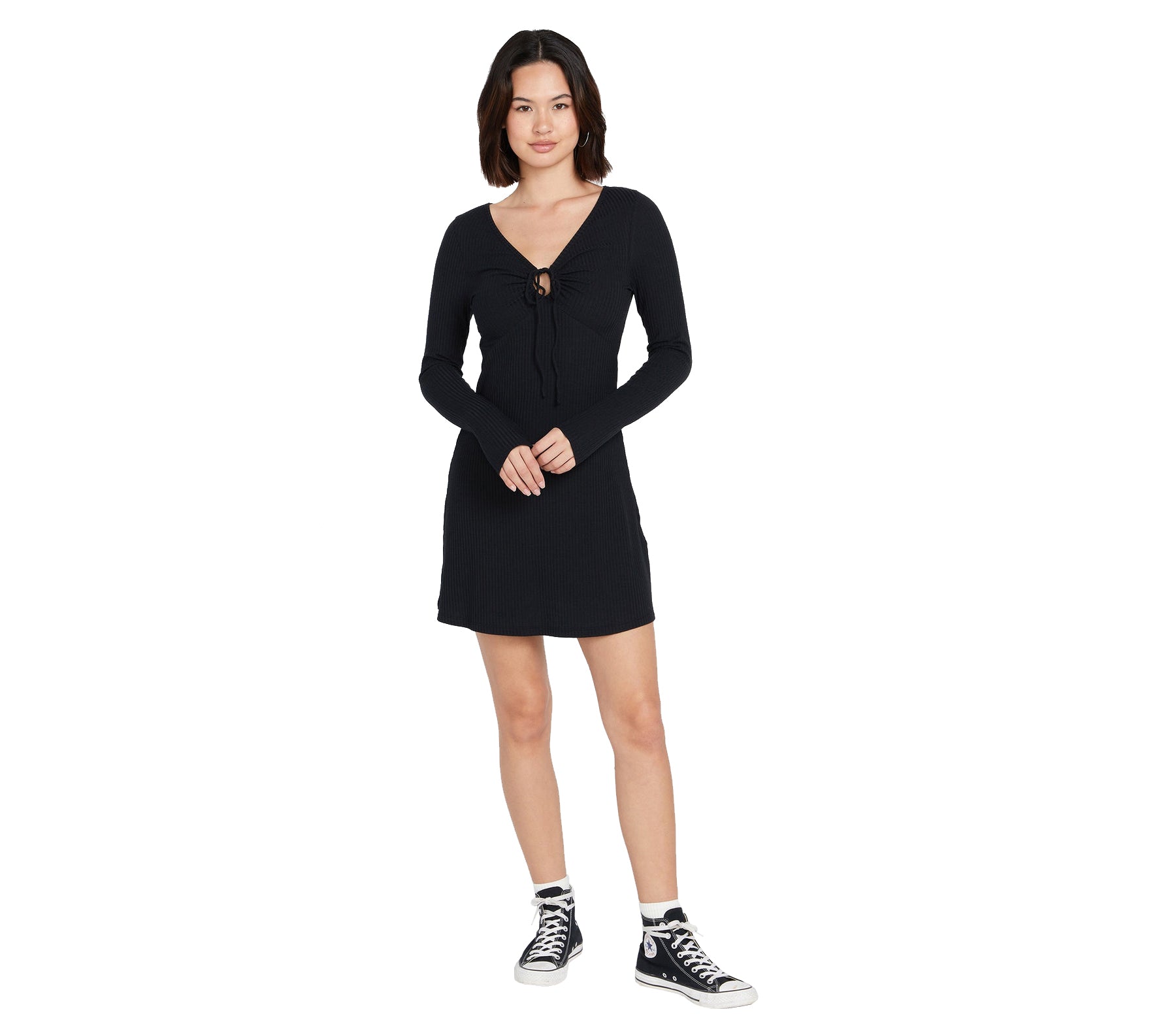 Volcom Urban Oasis Dress BLK S