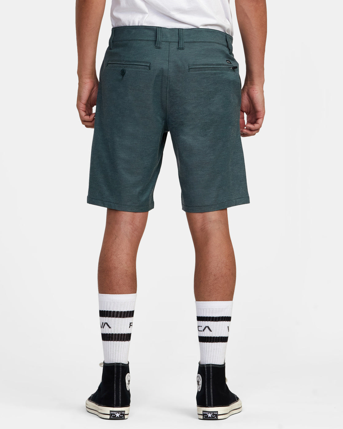 RVCA Back In Hybrid DGN-Hunter Green 30