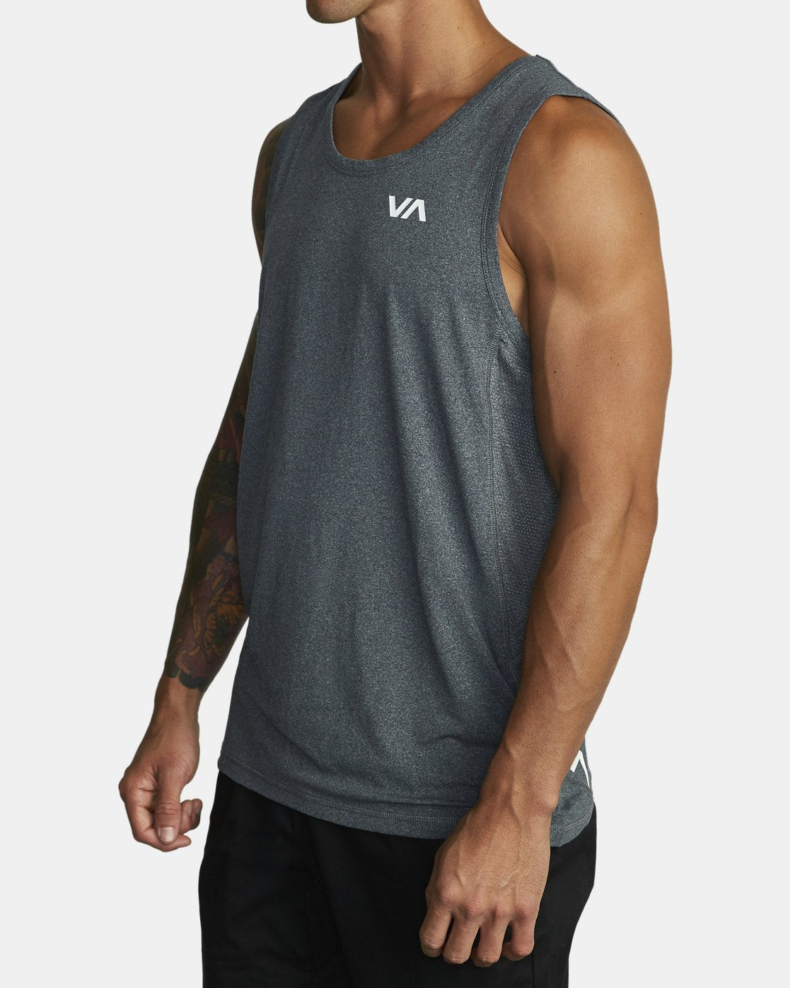 RVCA Sport Vent SL Tank CCH-CharcoalHeather XXL