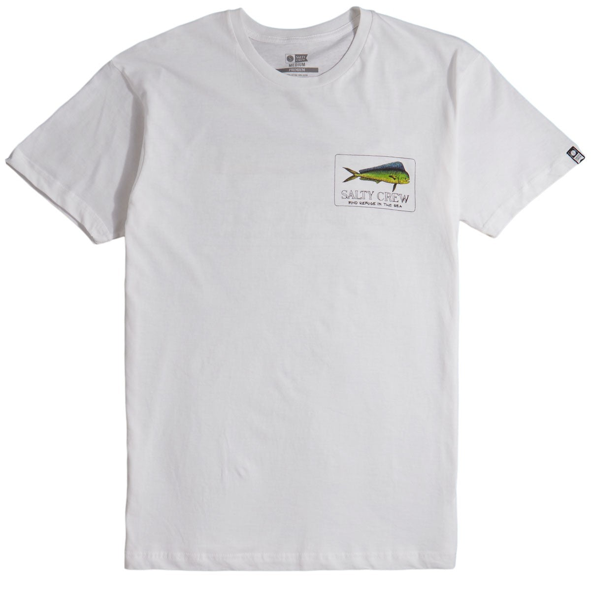 Salty Crew El Dorado SS Tee White L