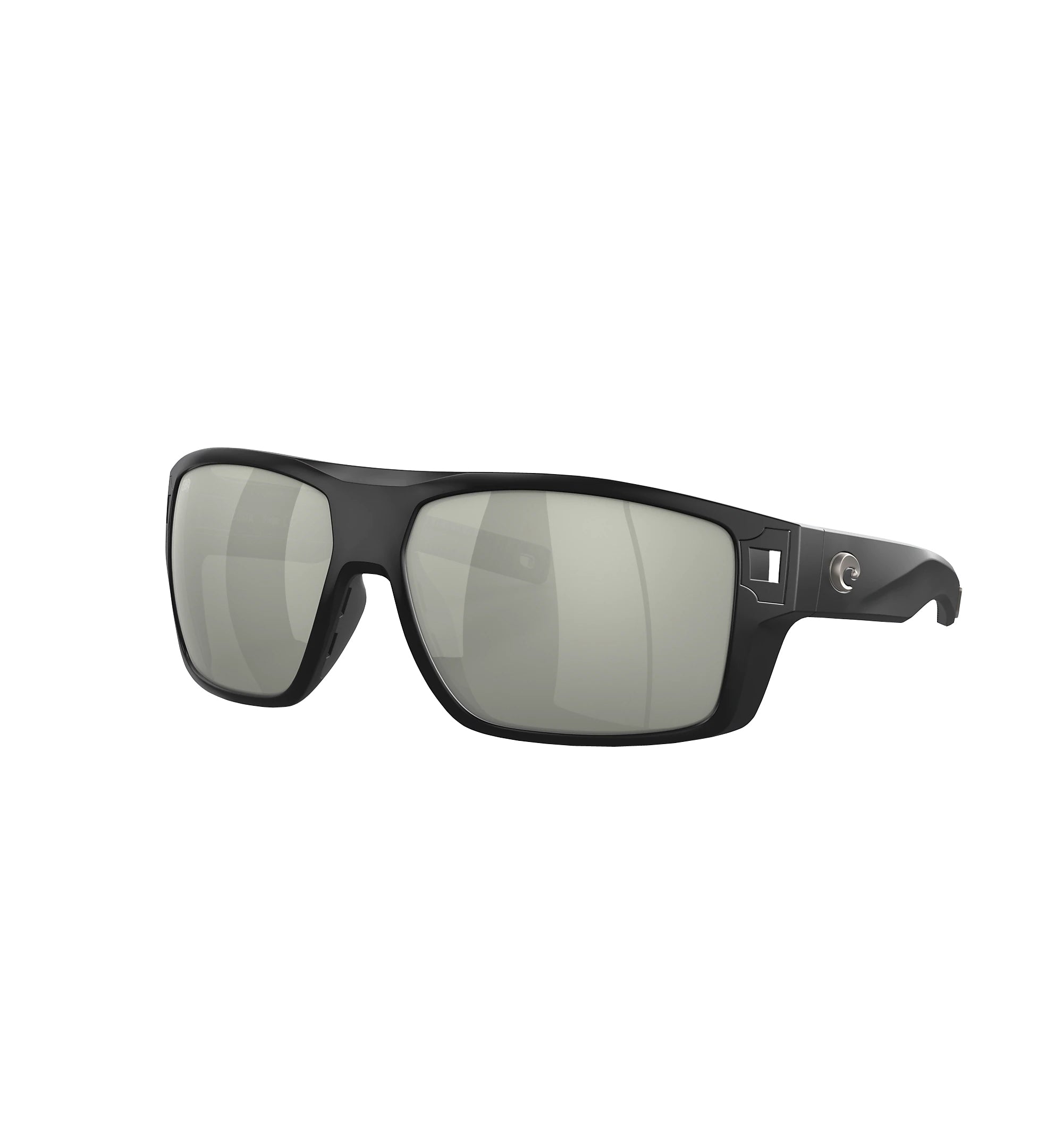 Costa Del Mar Diego Gray Silver Mirror 580G Matte Black