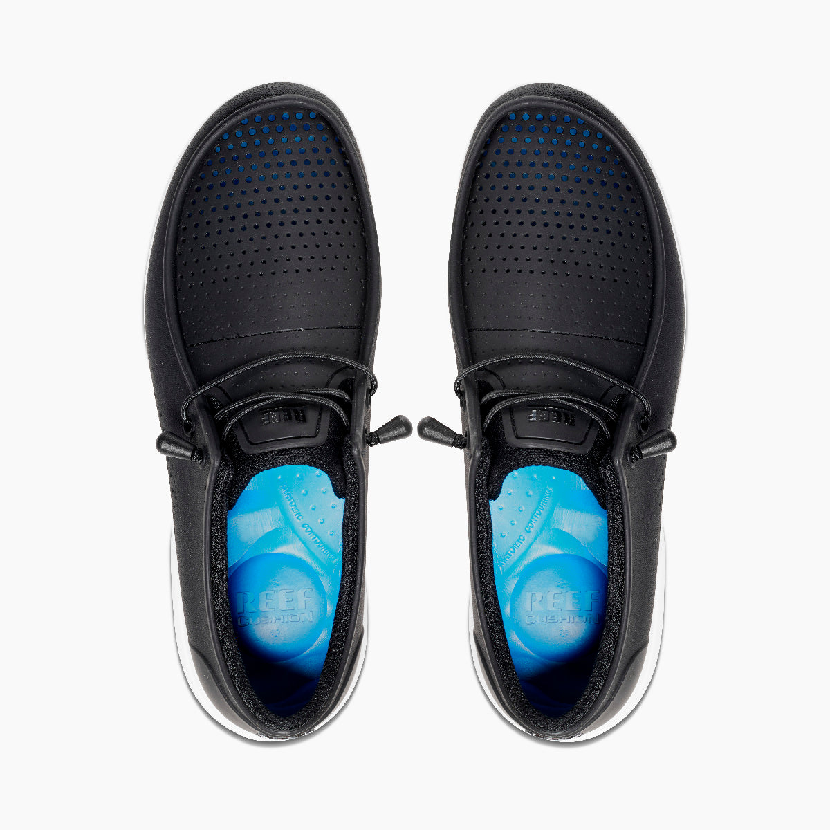 Reef Water Coast Mens Shoe Black 8