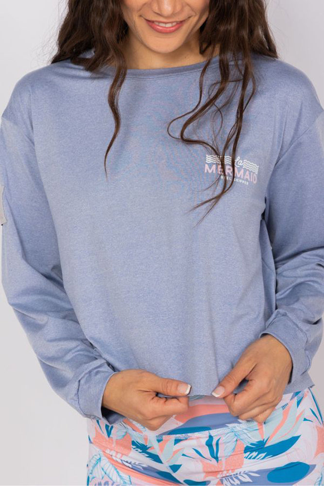 Reel Skipper La Girlfriend Top Zen Blue L