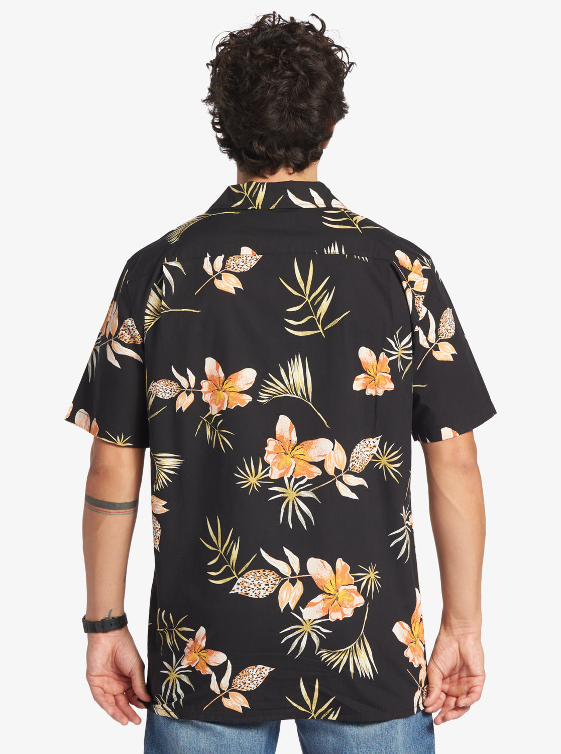 Quiksilver Tropical Floral SS Woven KVJ9 M