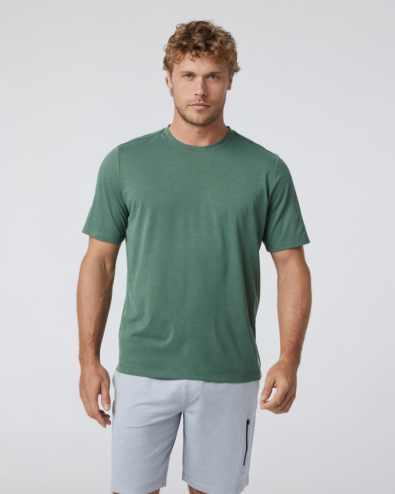 Vuori Current Tech SS Tee SPN-Sea Pine S