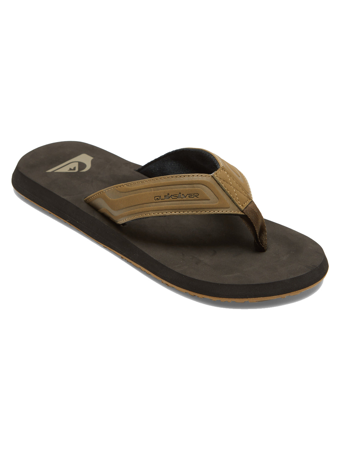 Quiksilver Monkey Wrench Core Mens Sandal CSJ1-Tan1 14