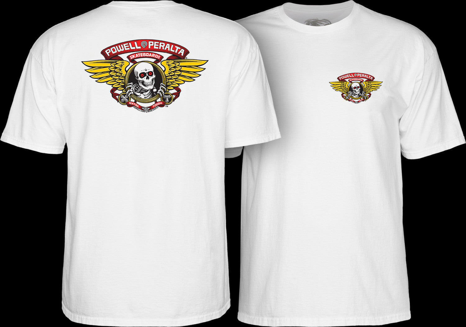 Powell Peralta Winged Ripper S/S Tee White L