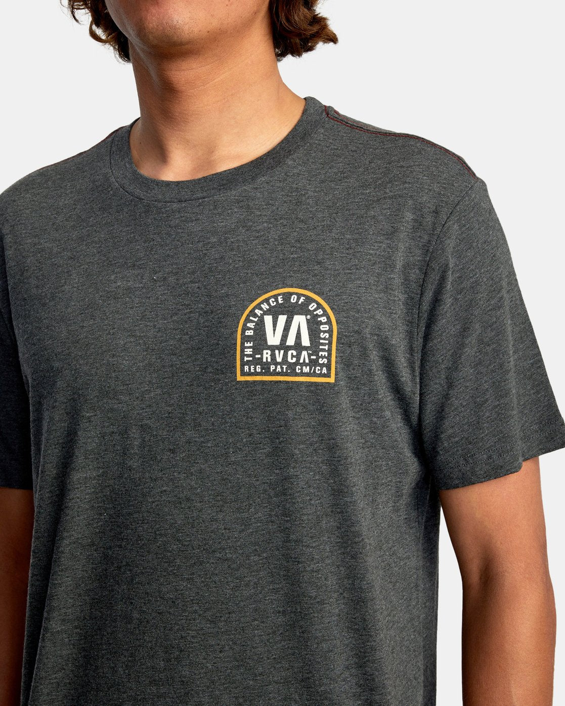 RVCA Tomb Seal Tee BLK2 M