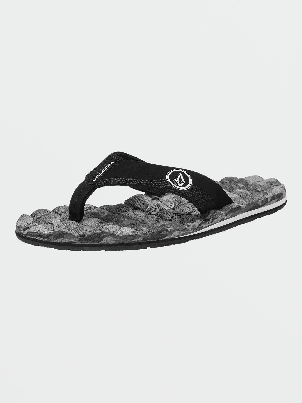 Volcom Recliner Mens Sandal GRC-Grey Combo 6