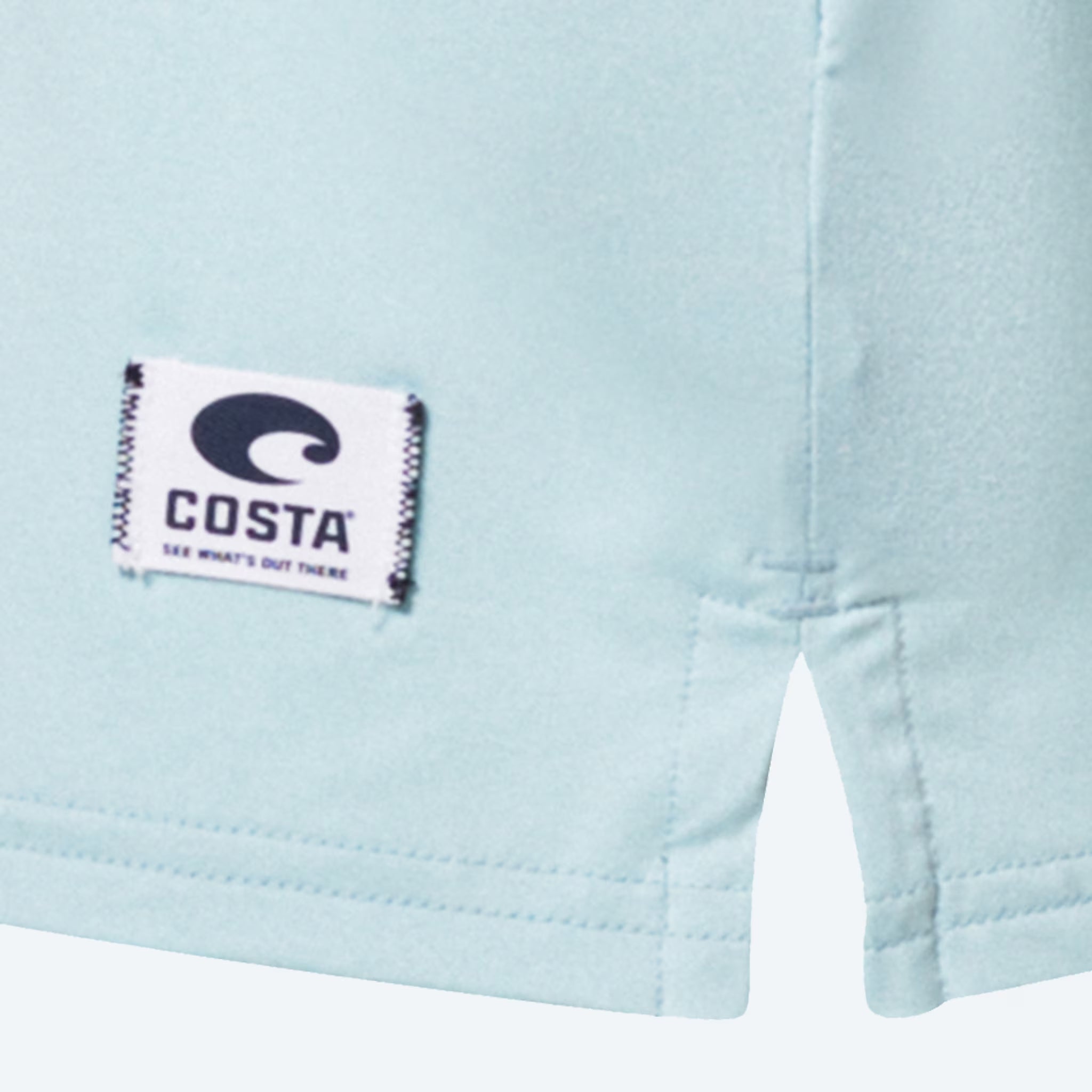 Costa Del Mar Voyage Performance SS Tee MarineHeather l