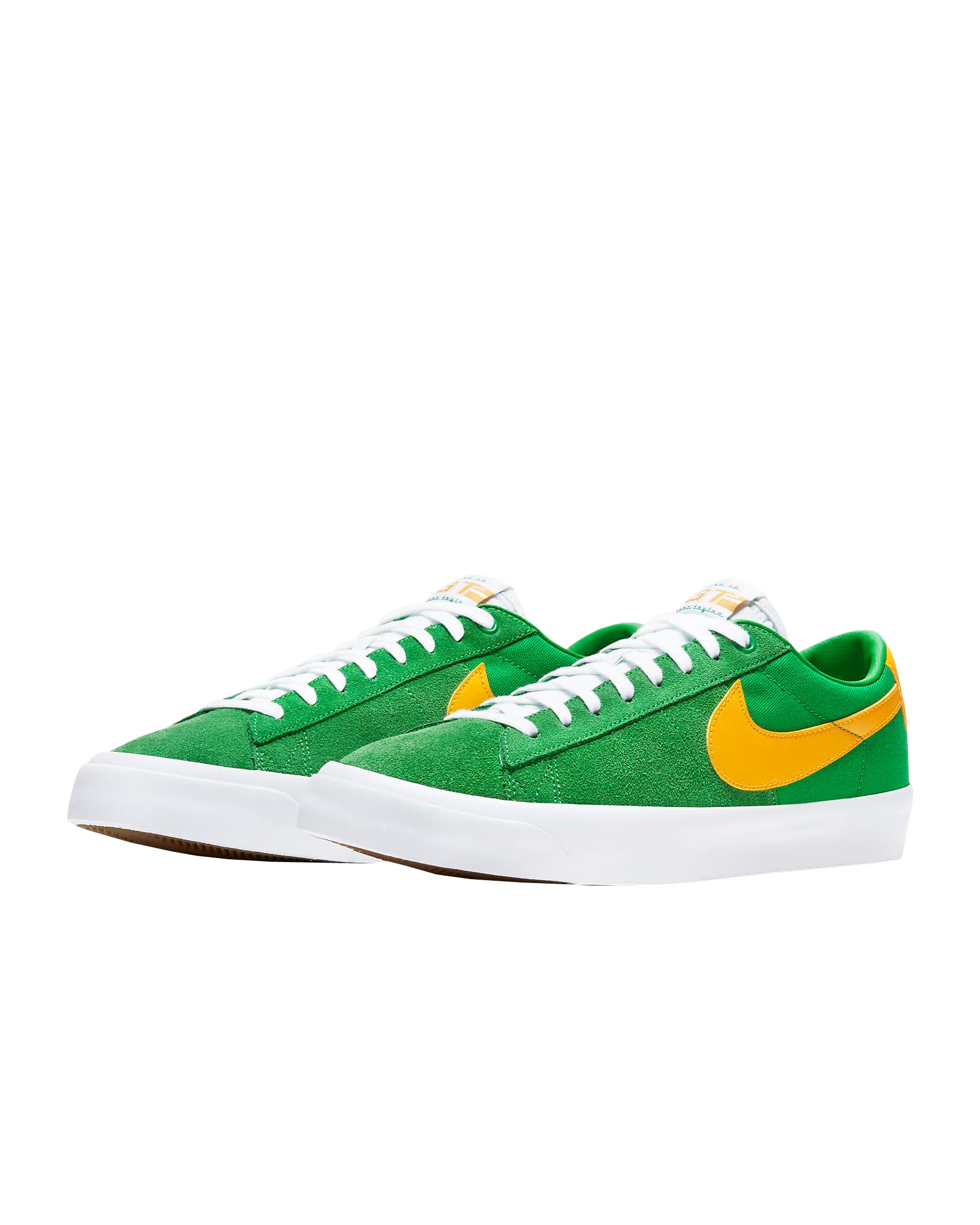 Nike SB Zoom Blazer Low Pro GT 300-LuckyGreen/UniversityGold 12