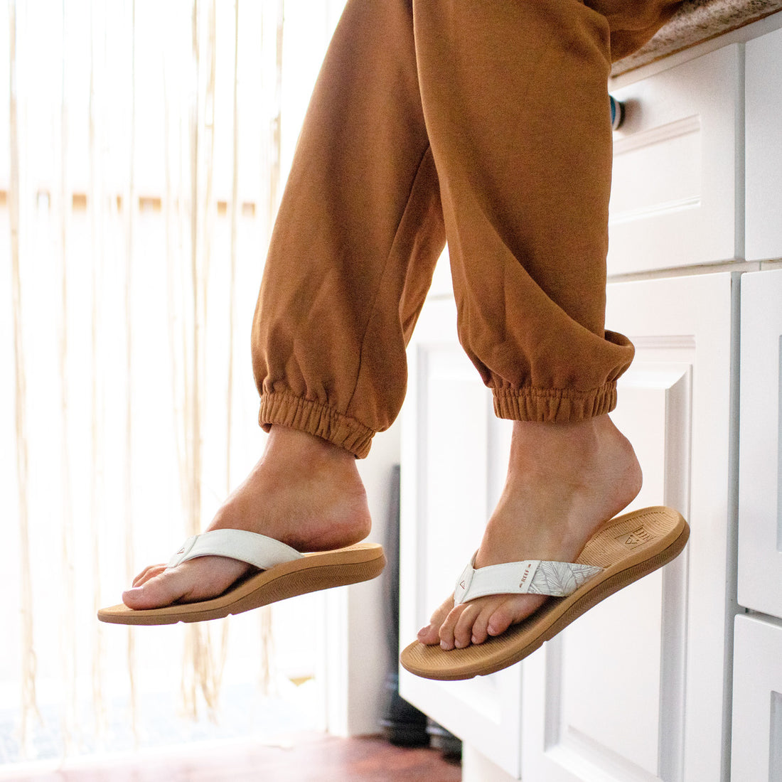 Reef Santa Ana Womens Sandal Cloud 7