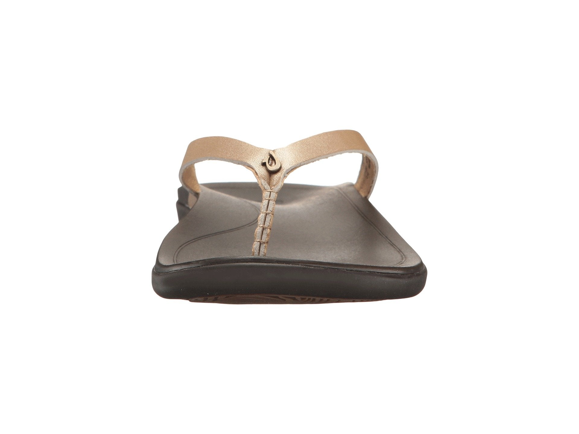 Olukai Ho Opio Leather Womens Sandal FA48-Bubbly-Dark Java 10