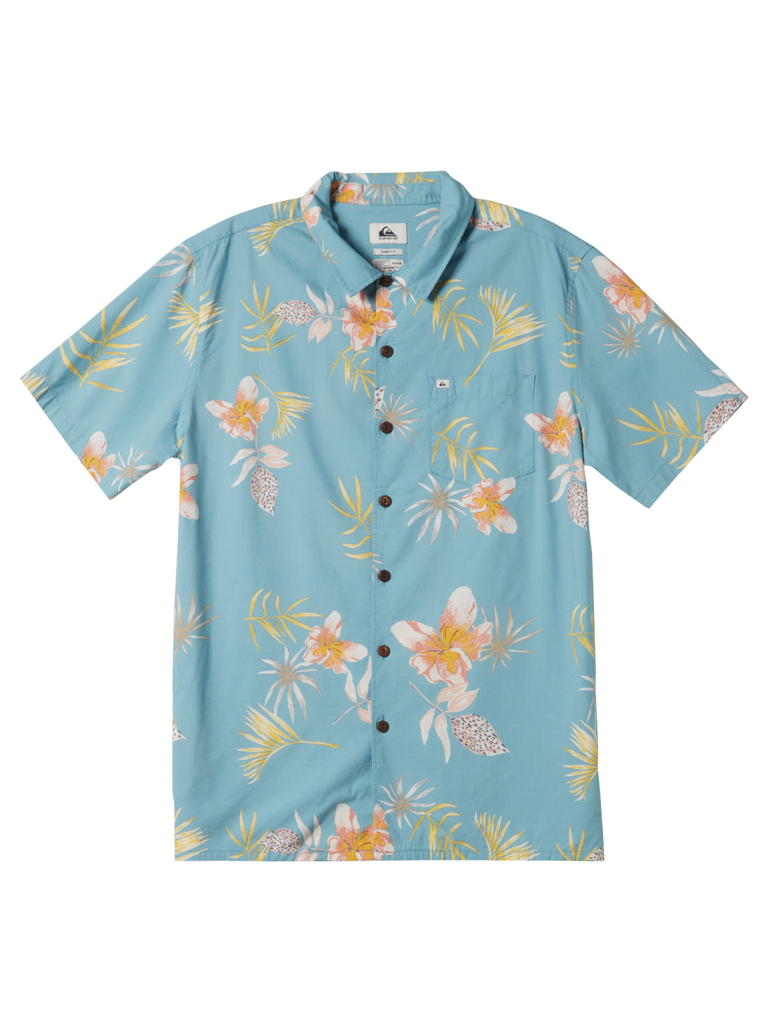 Quiksilver Tropical Floral SS Woven BJG9 M