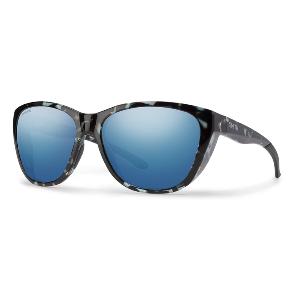 Smith Shoal Polarized Sunglasses SkyTortoise BlueMirror ChromaPopGlass