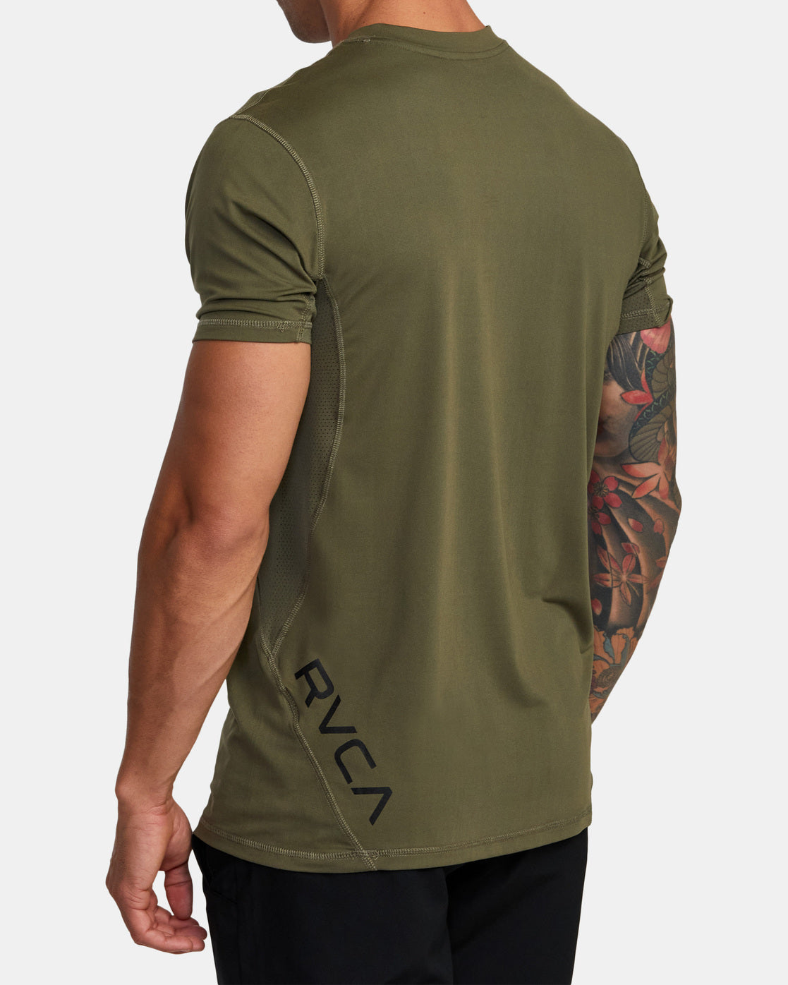 RVCA Sport Vent SS Tee OLV-Olive S