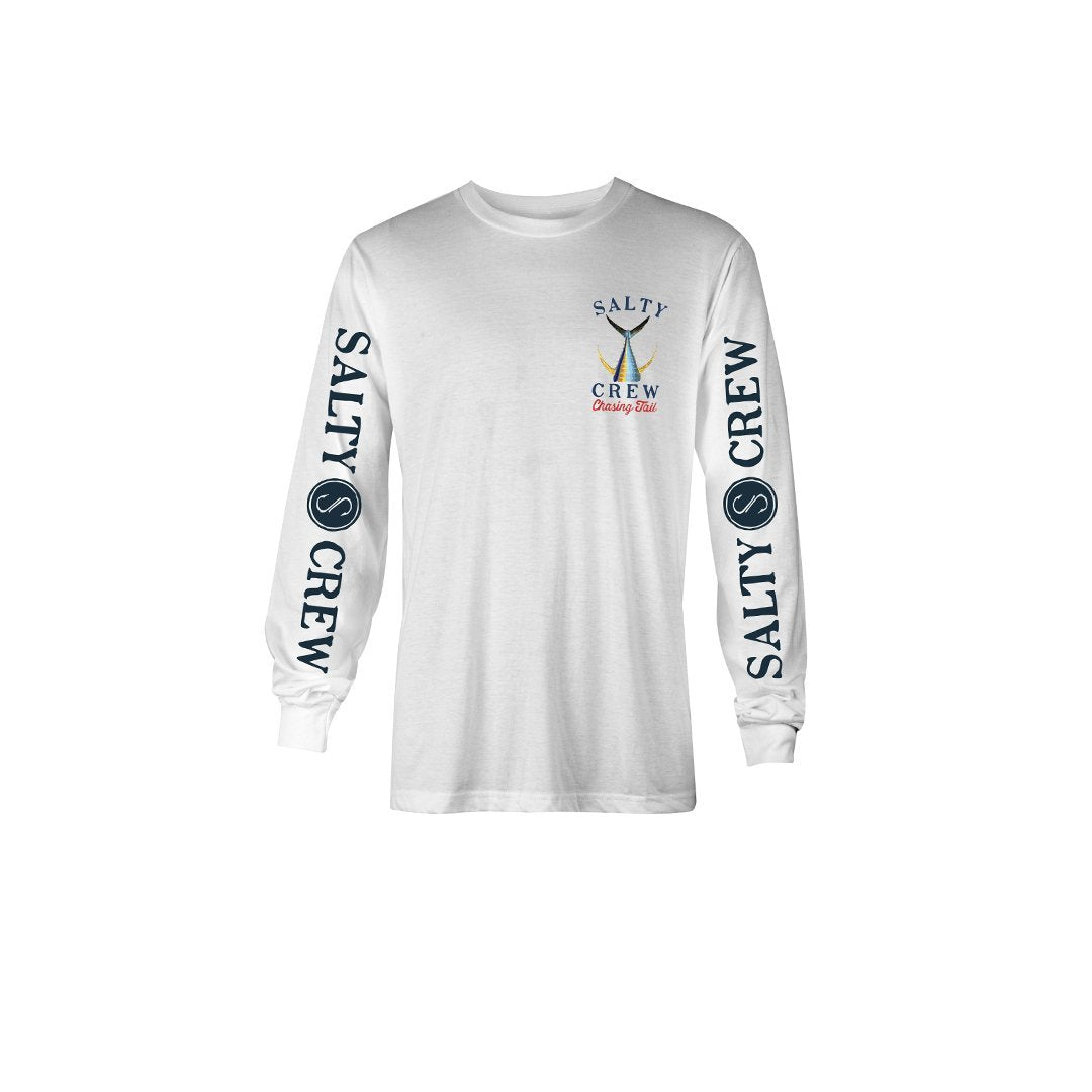 Salty Crew Tailed LS Tech Tee White XL
