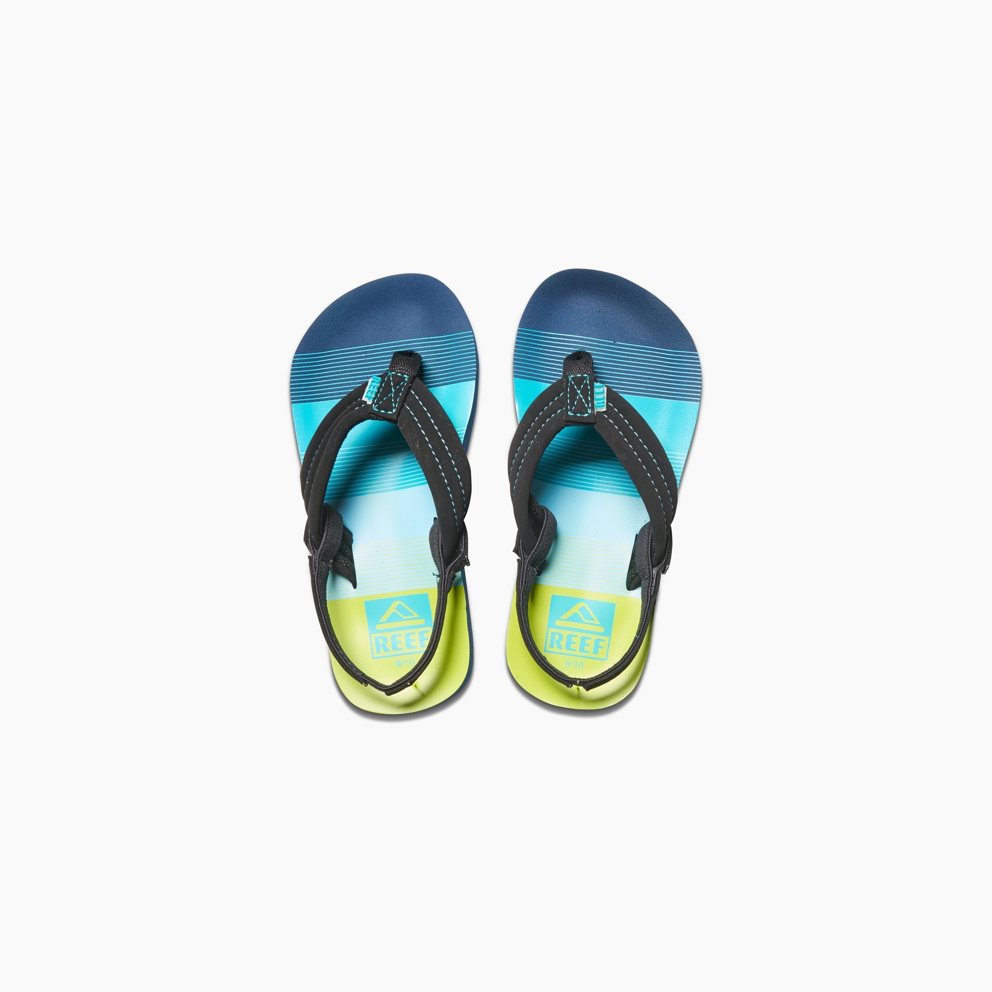 Reef Little Ahi Boys Sandal Aqua-Green23 7 C