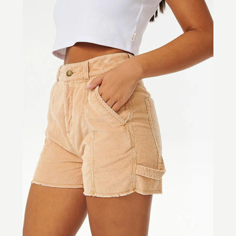 Rip Curl Pacific Dreams Cord Short 0009-BROWN S