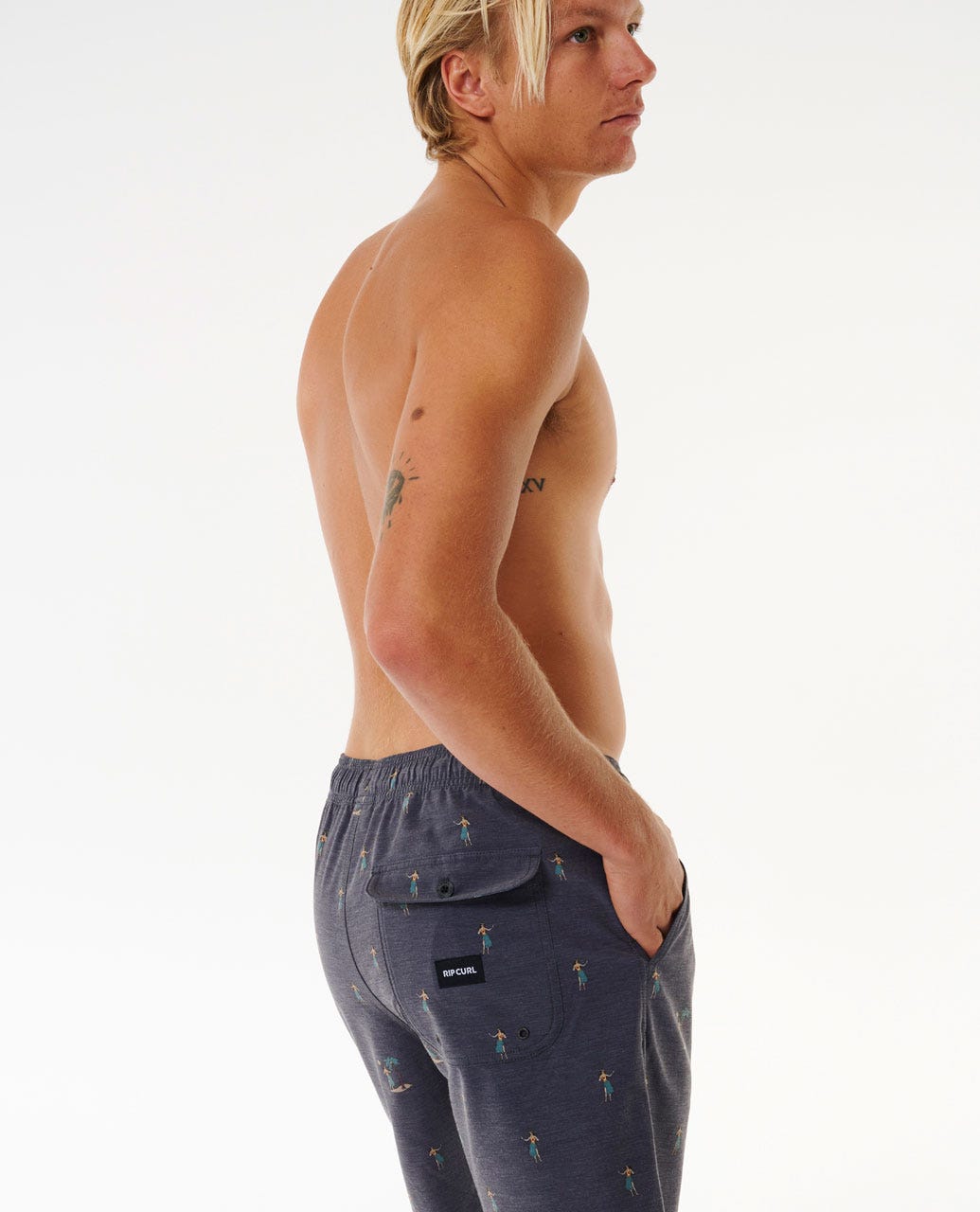 Rip Curl Hula Breach Volley 0090-BLACK S